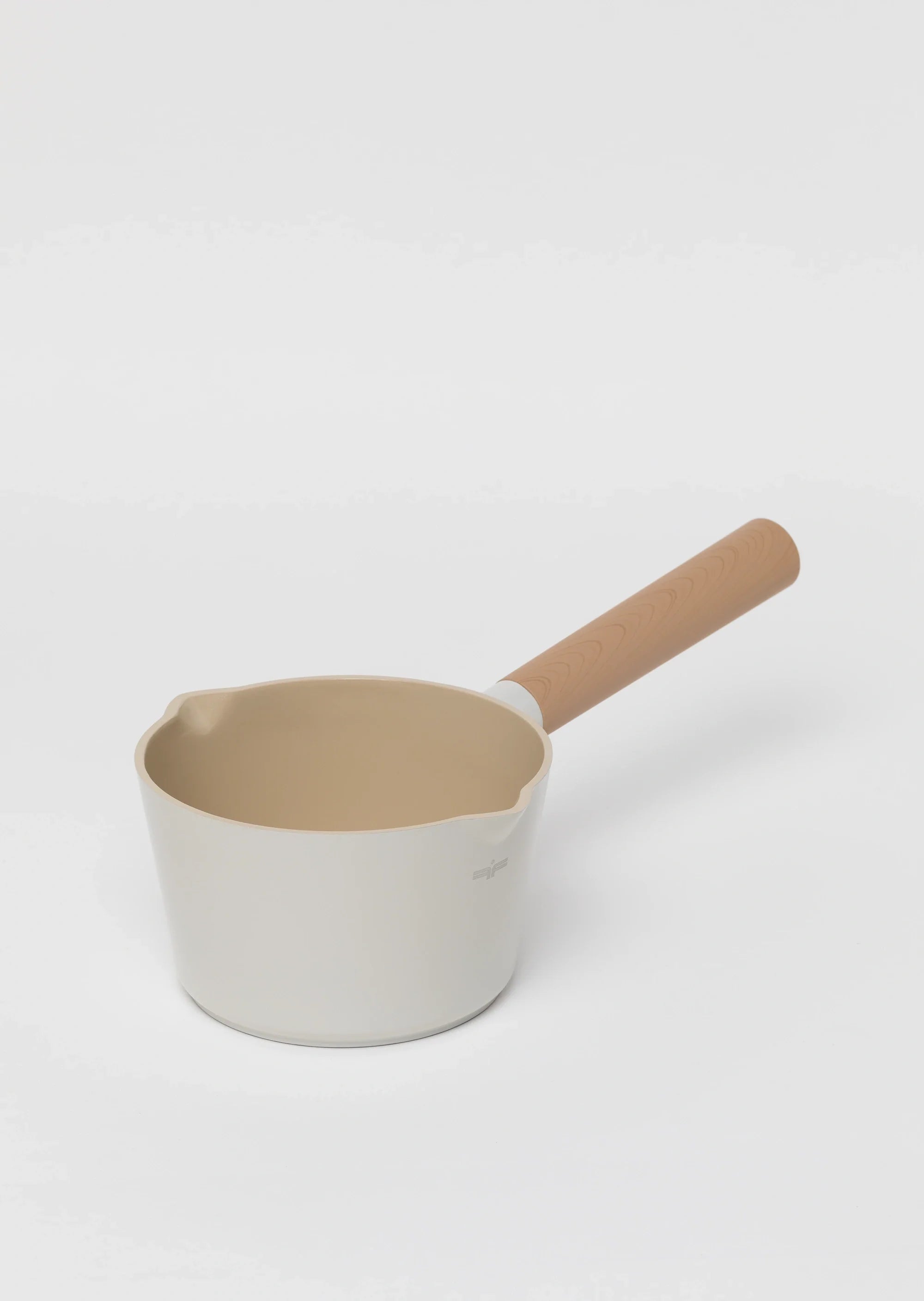 Zestaw 3 elementowy komplet garnków Florina Nube beżowy| aluminum | powłoka ceramiczna| wszystkie typy kuchenek |