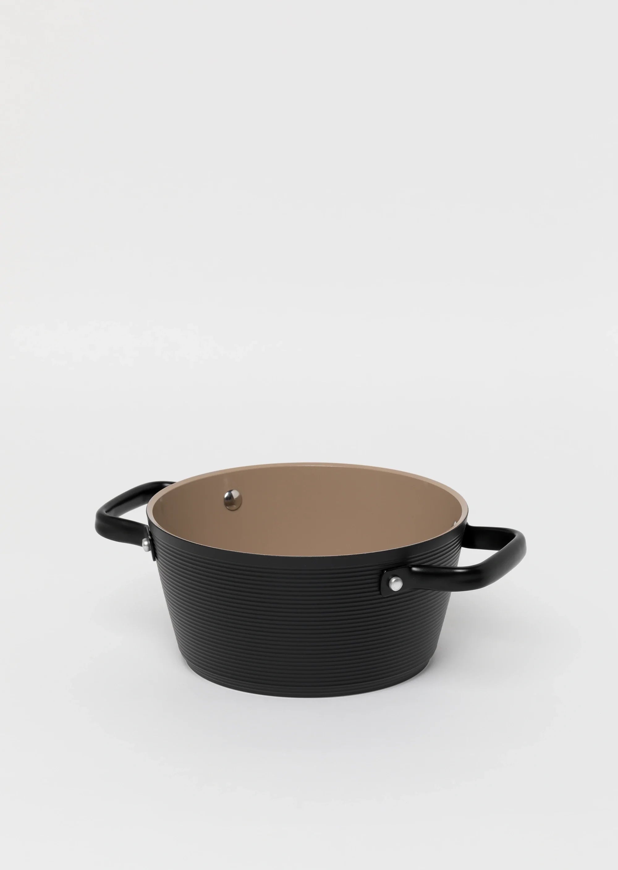 Zestaw 4 elementowy komplet garnków Florina Carina Black by Mateusz Gessler czarny| aluminum | powłoka ceramiczna | wszystkie typy kuchenek | do piekarnika