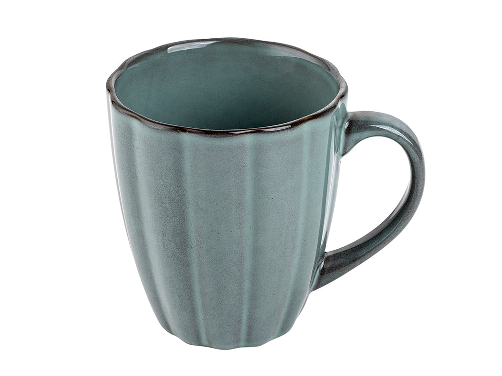 Zestaw 4 elementowy komplet porcelany Atlantica morska kubki