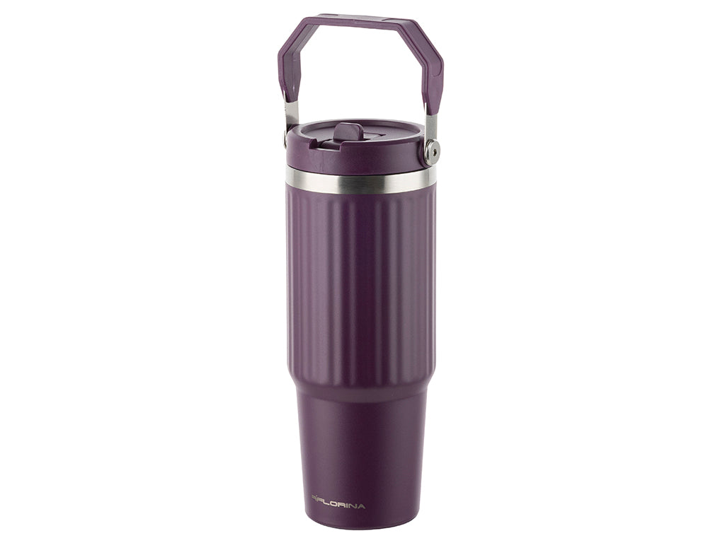 KUBEK TERMICZNY NIERDZEWNY MUKI 890ML FIOLET