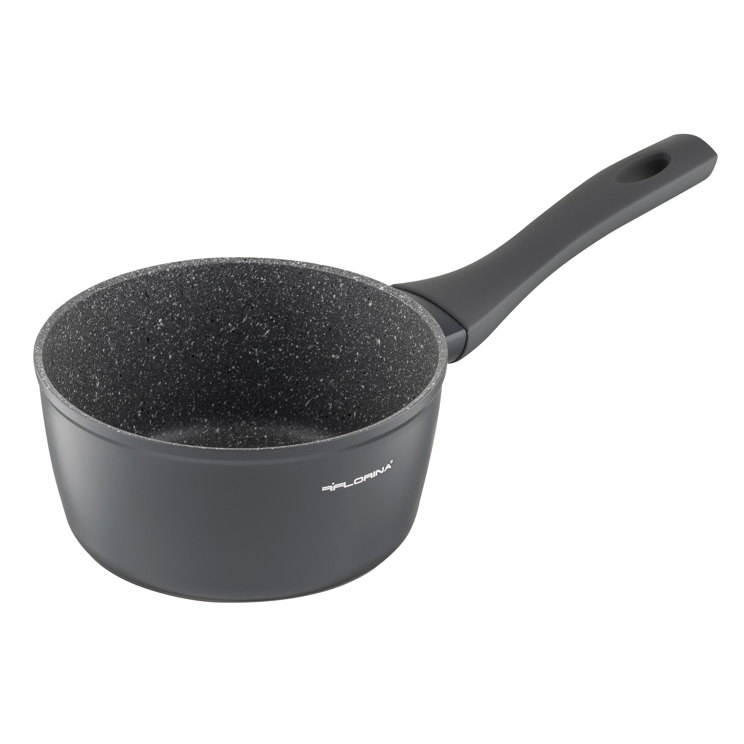 Zestaw 4 elementowy komplet garnków Florina Savoy by Mateusz Gessler ciemny szary| aluminum | powłoka non-stick| wszystkie typy kuchenek