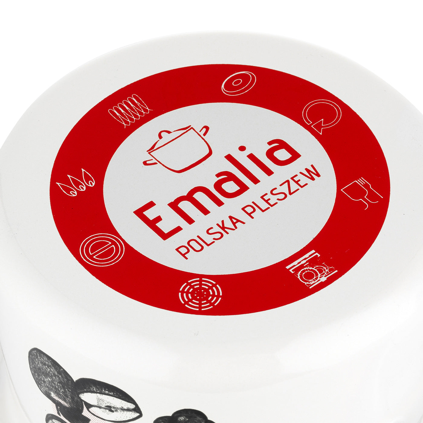 Емальована каструля Emalia Polska Pleszew Fruits by Mateusz Gessler 22 см 4,8 л