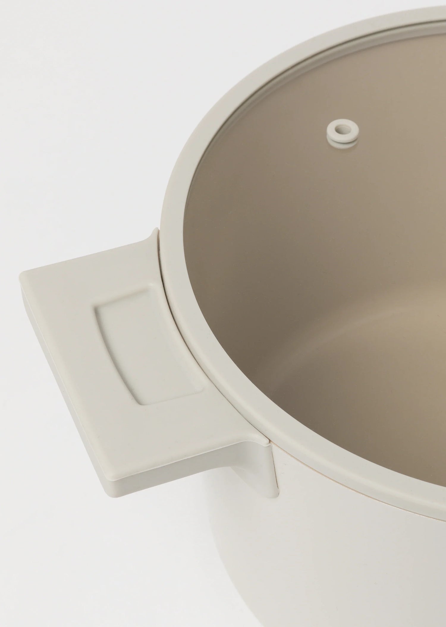 Zestaw 7 elementowy komplet garnków i patleni Florina Nube beżowy| aluminum | powłoka ceramiczna| wszystkie typy kuchenek |
