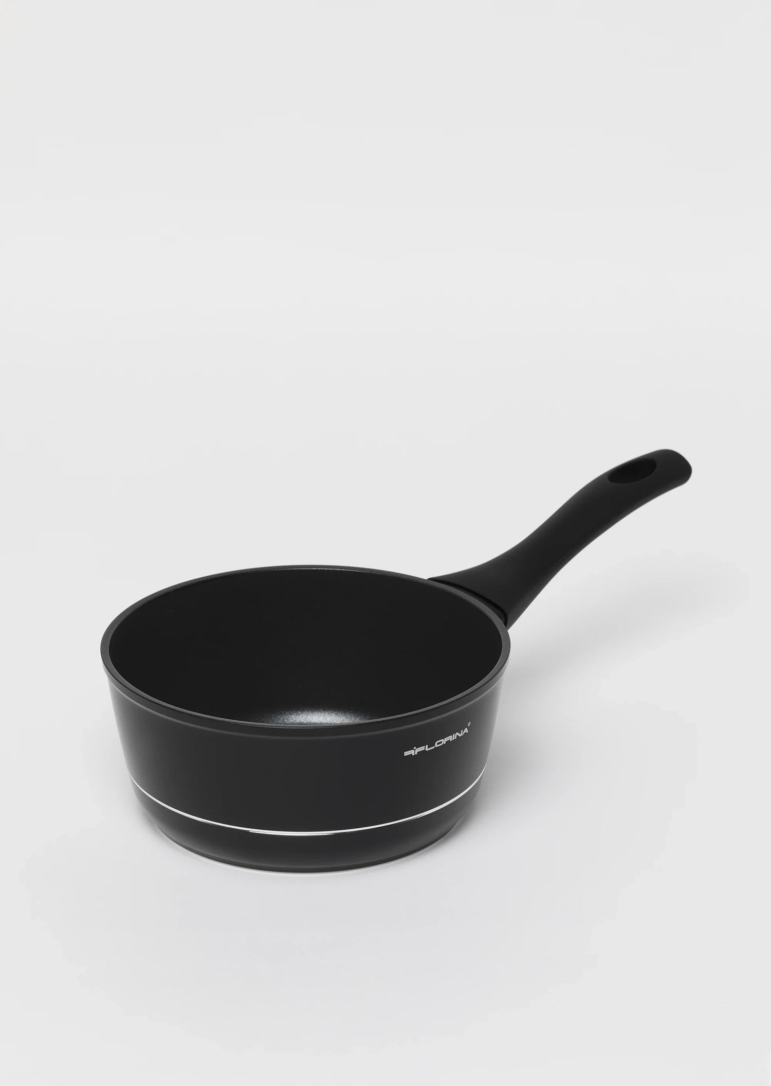 Zestaw 6 elementowy komplet garnków Florina Delux by Mateusz Gessler czarny| aluminum | powłoka nieprzywierająca | wszystkie typy kuchenek | system kontorli ciepła