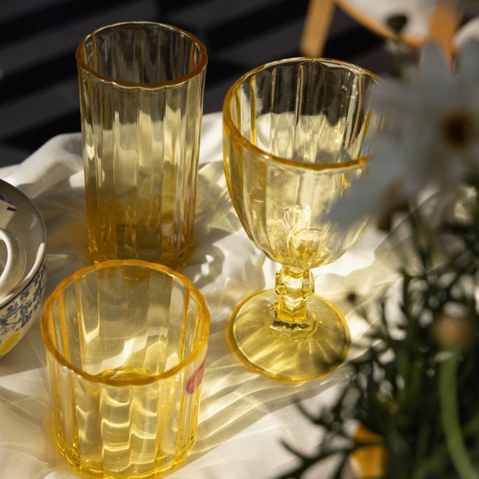 SZKLANKA SORRENTO 310ML ŻÓŁTA
