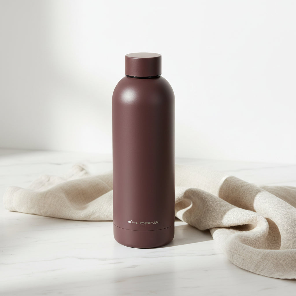 BUTELKA TERMICZNA SOFTSIP BROWN 500ML