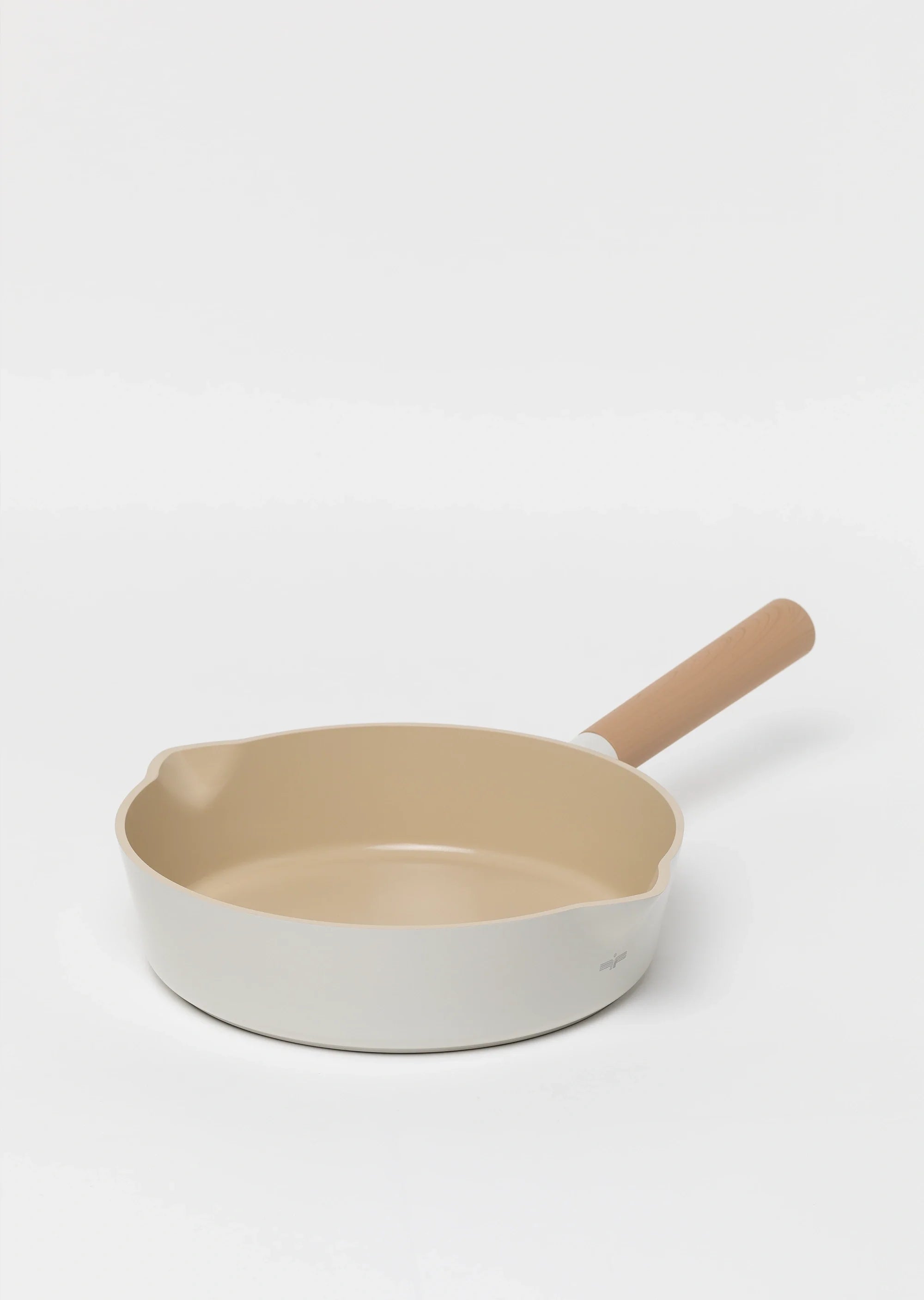 Zestaw 3 elementowy komplet patelni Florina Nube beżowy| aluminum | powłoka ceramiczna| wszystkie typy kuchenek |