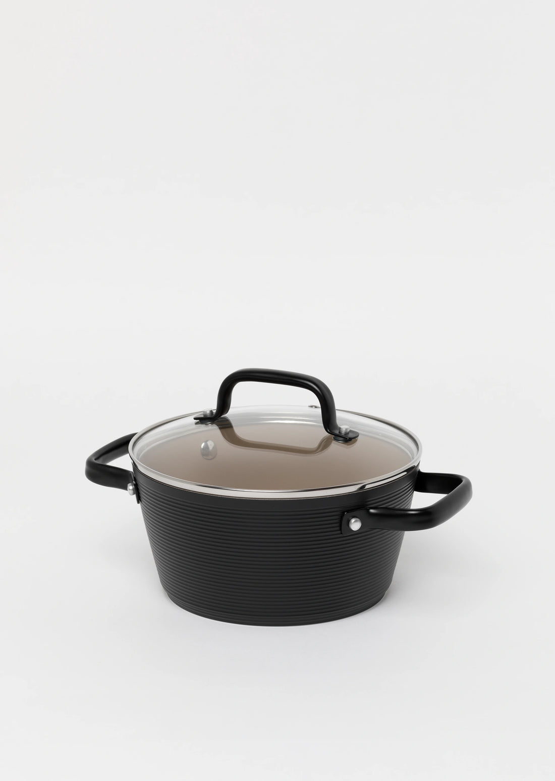 Garnek aluminiowy Carina Black 20 cm 2,2 l