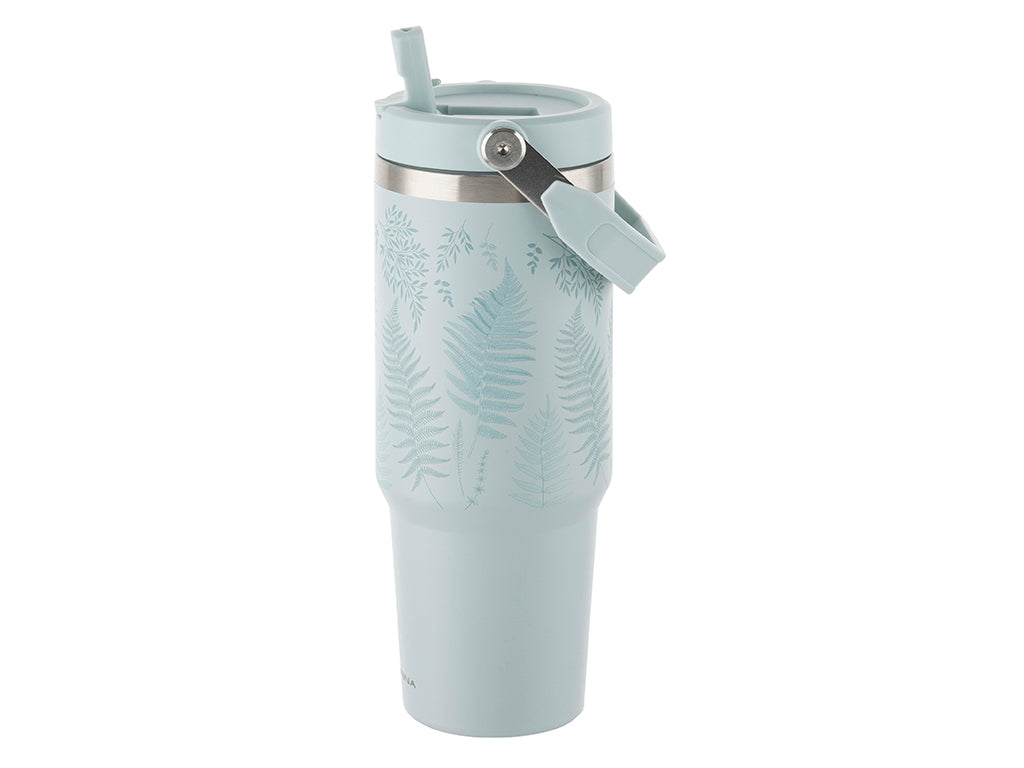 KUBEK TERMICZNY NIERDZEWNY MUKI 890ML LIŚCIE