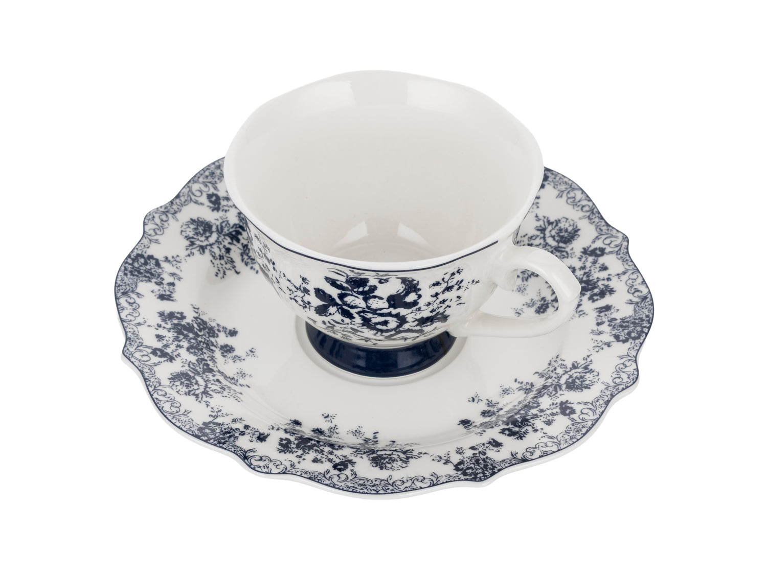 ЧАШКА З БЛЮДЦЕМ ROYAL BLUE 220МЛ