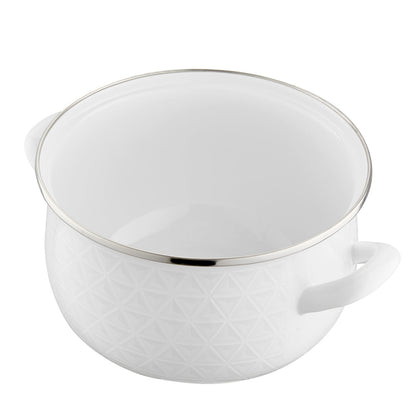 Garnek Emalia Pyza Diamond 20 cm 4,2 l indukcja