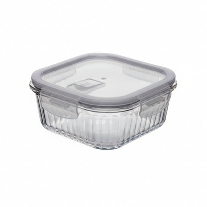 POJEMNIK DO ŻYWNOŚCI MARIET SZKLANY KWADRATOWY 1200ML