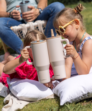 KUBEK TERMICZNY NIERDZEWNY POWER 1,1L BEŻ