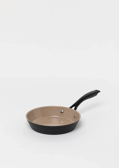 Zestaw 6 elementowy komplet garnków i patleni Florina Carina Black by Mateusz Gessler czarny| aluminum | powłoka ceramiczna | wszystkie typy kuchenek | do piekarnika