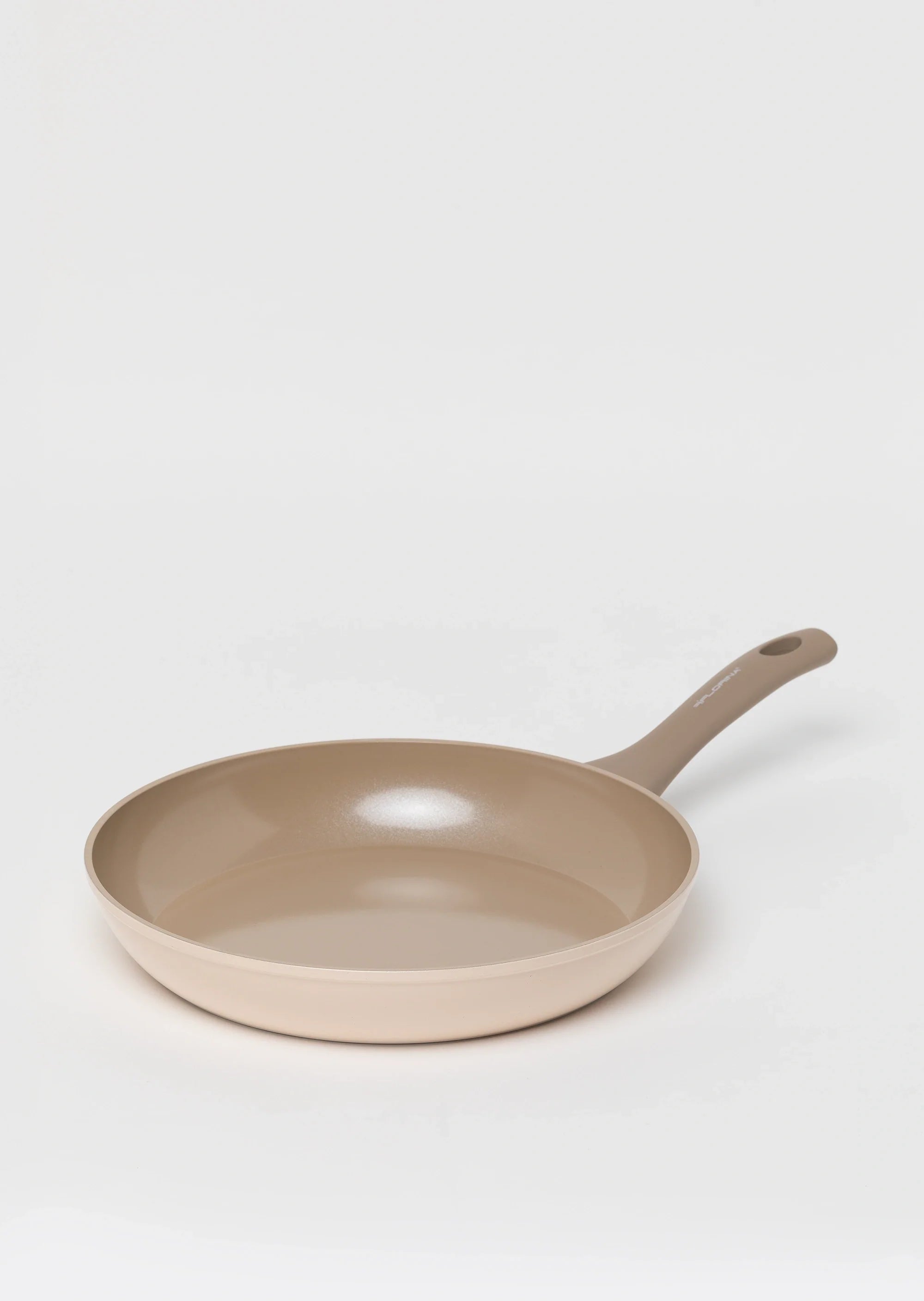 Zestaw 3 elementowy komplet patelni Florina Mokka beżowy| aluminum | powłoka ceramiczna AntiScratch | wszystkie typy kuchenek