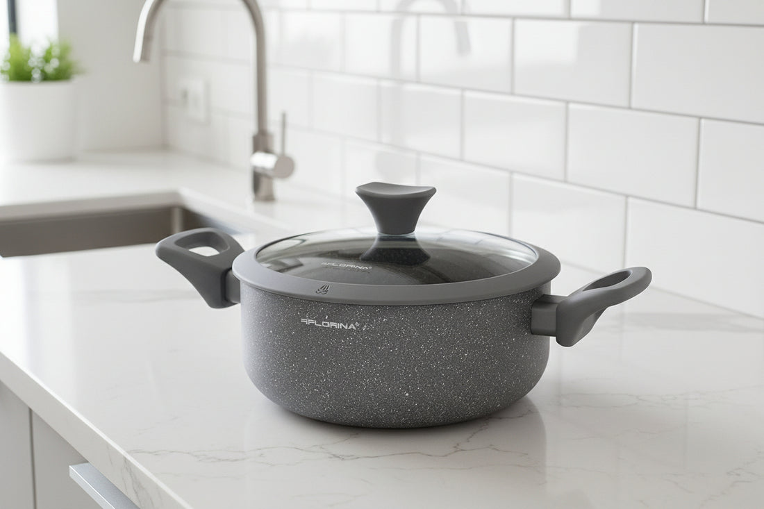 GARNEK ALUMINIOWY PIERRE 20CM 2,3L Z/P MG