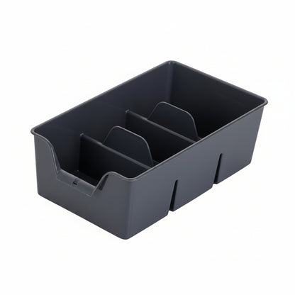 ОРГАНАЙЗЕР ПЛАСТИКОВИЙ S 22X13,5X7,5СМ ТЕМНО-СІРИЙ -BEN