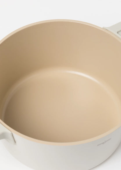 Zestaw 5 elementowy komplet garnków i patleni Florina Nube beżowy| aluminum | powłoka ceramiczna| wszystkie typy kuchenek |