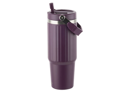 KUBEK TERMICZNY NIERDZEWNY MUKI 890ML FIOLET