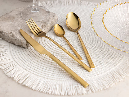 Столові прибори RITZ GOLD 16ШТ. FLOCK MG