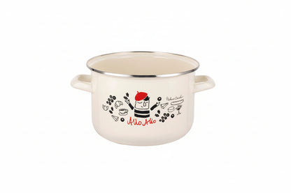 GARNEK EMALIOWANY ALLO ALLO 22CM 6L MG V.2