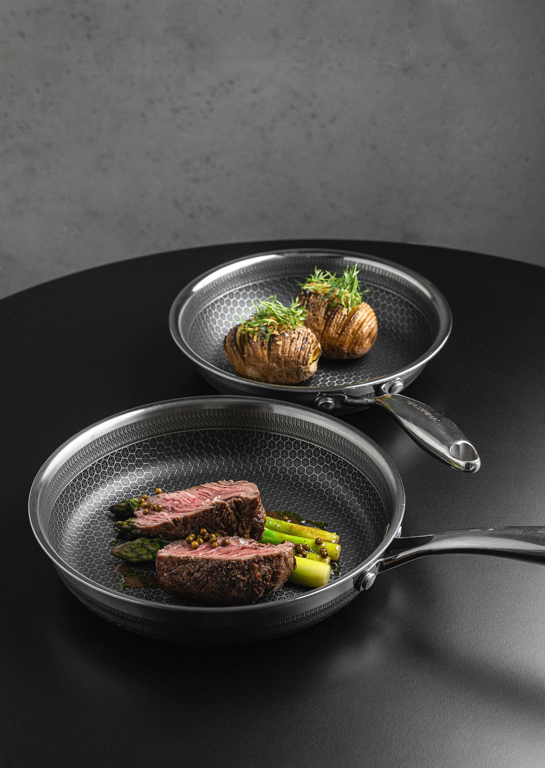Пательня нержавіюча Le Gourment 30 см
