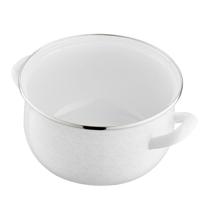 Garnek Emalia Pyza Diamond 22 cm 5,3 l indukcja