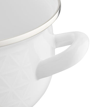 Garnek Emalia Pyza Diamond 22 cm 5,3 l indukcja