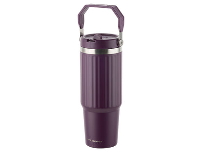 KUBEK TERMICZNY NIERDZEWNY MUKI 890ML FIOLET