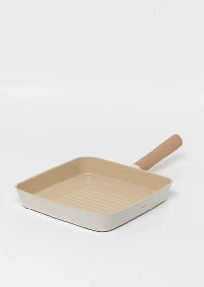 Zestaw 4 elementowy komplet patelni Florina Nube beżowy| aluminum | powłoka ceramiczna| wszystkie typy kuchenek |