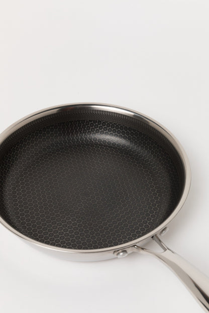Zestaw 5 elementowy komplet garnków i patelni Florina Aristo Plus srebrny | stal nierdzewna| powłoka non-stick | wszystkie typy kuchenek |do piekarnika
