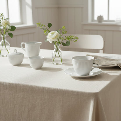 Zestaw 4 elementowy komplet porcelany Etera filiżanki