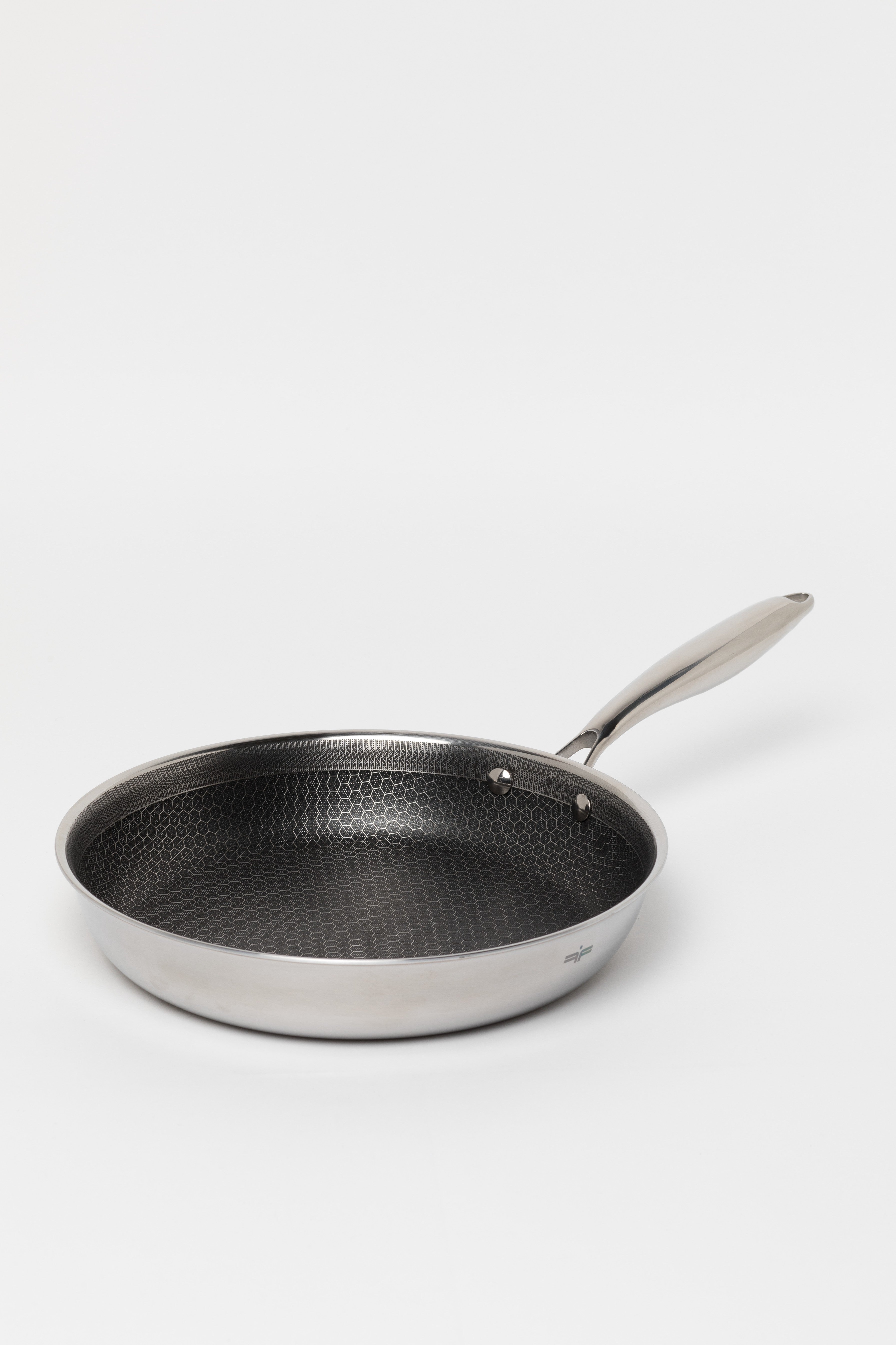 Zestaw 5 elementowy komplet garnków i patelni Florina Aristo Plus srebrny | stal nierdzewna| powłoka non-stick | wszystkie typy kuchenek |do piekarnika