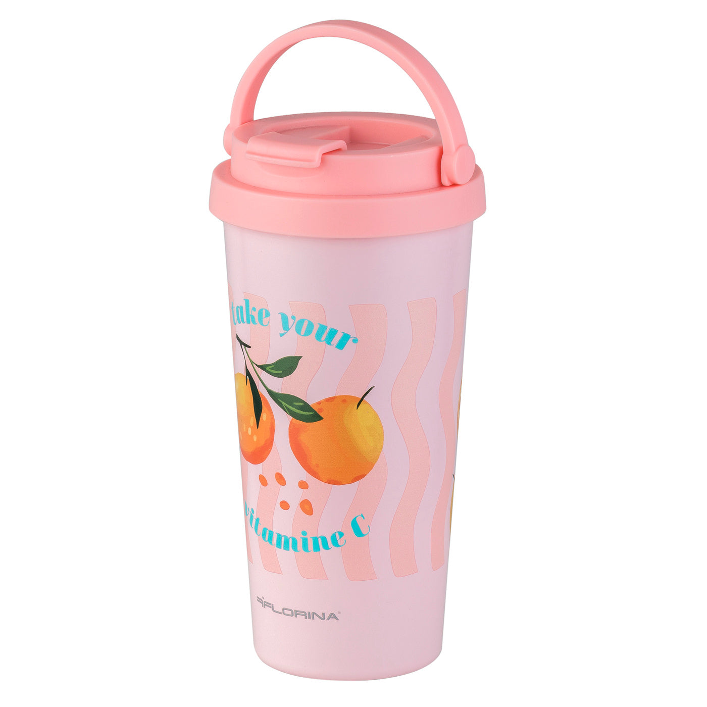 Термокружка Florina Orange Happy з нержавіючої сталі, 500 мл