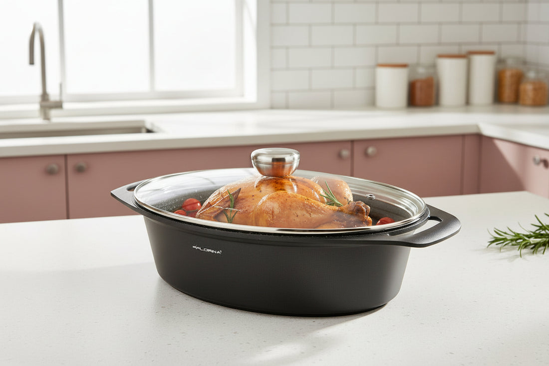 Brytfanna aluminiowa Florina Chef 33,5 cm x 25 cm x 9,8 cm 3,8 l
