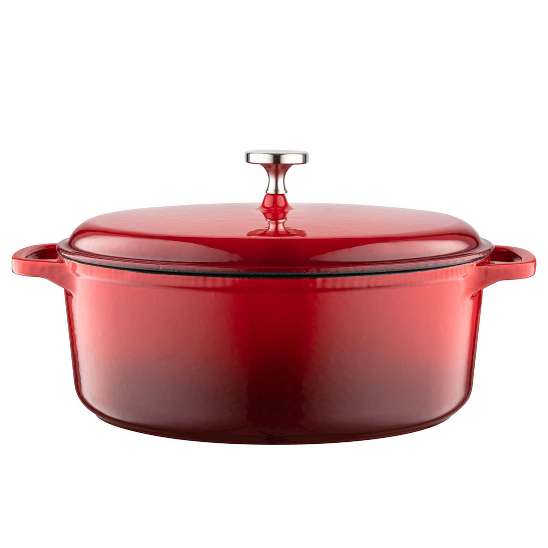 BRYTFANNA ŻELIWNA HIERRO 29X11CM 4,2L Z/P CZERWONA MG