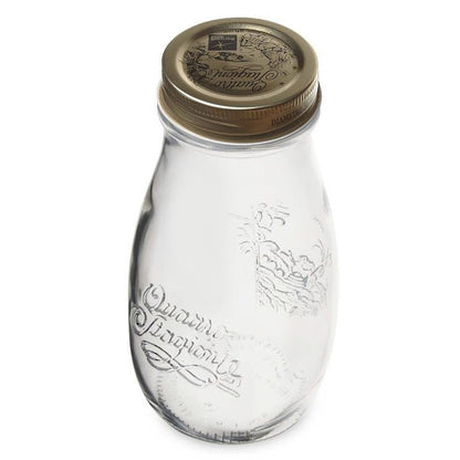Zestaw 4 butelek do smoothie Bormioli Quattro Stagioni 410 ml