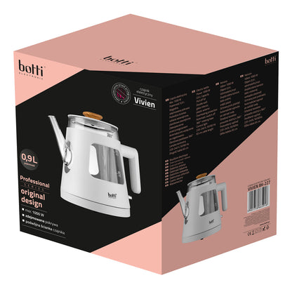 Електричний чайник Botti Electronic Vivien 0,9 л білий