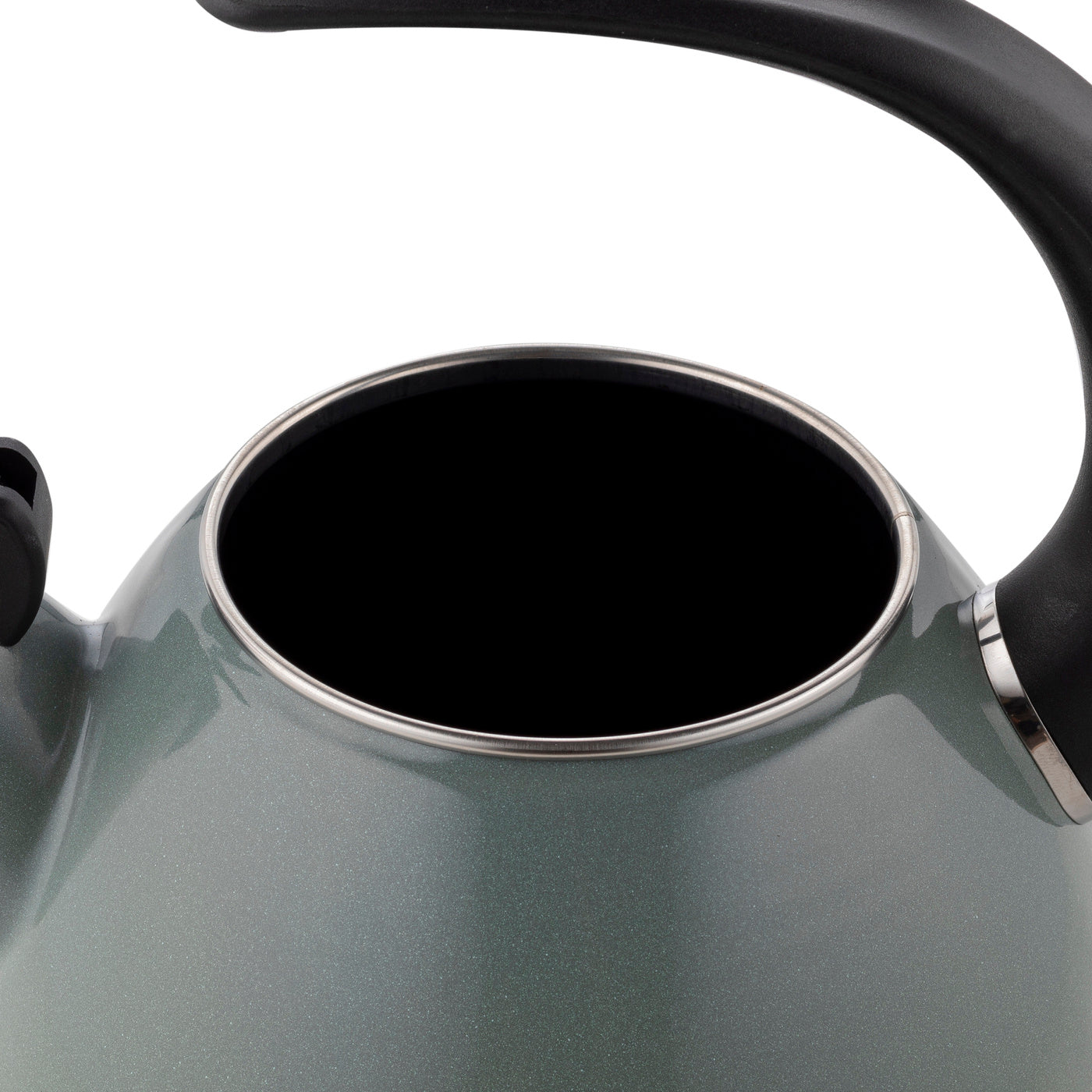 Czajnik emaliowany Florina Aperto zielono-szary 2,2 l