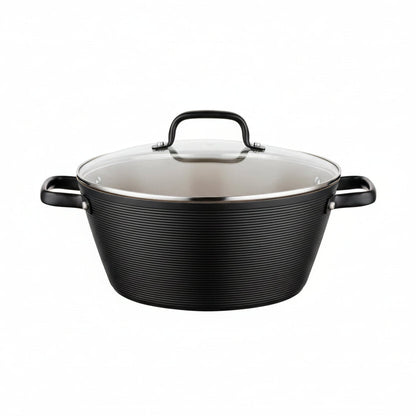 Garnek aluminiowy Carina Black by Mateusz Gessler 24 cm