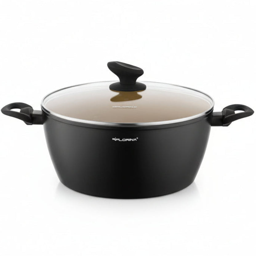 Garnek aluminiowy Florina AmVegan 26 cm 4,8 l by Mateusz Gessler