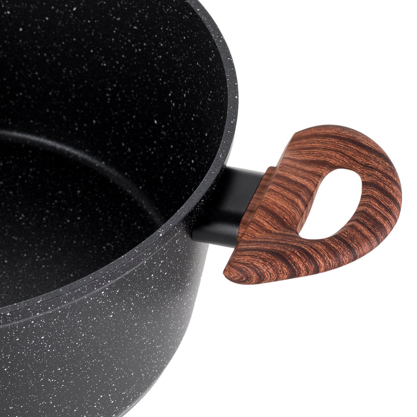 Алюмінієва каструля Florina Master Black 28 см 6.5 л