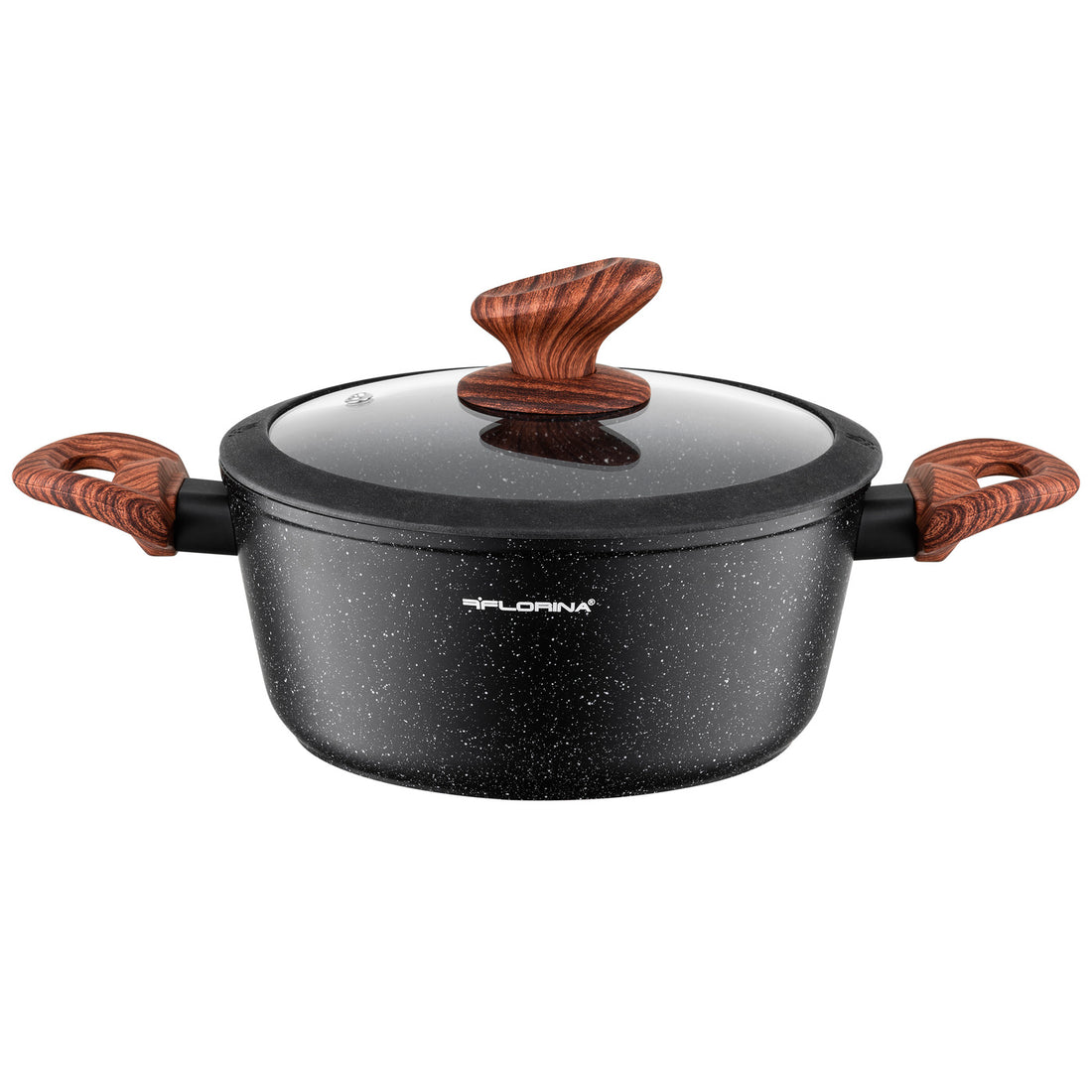 Garnek aluminiowy Florina Master Black 28 cm 6.5l