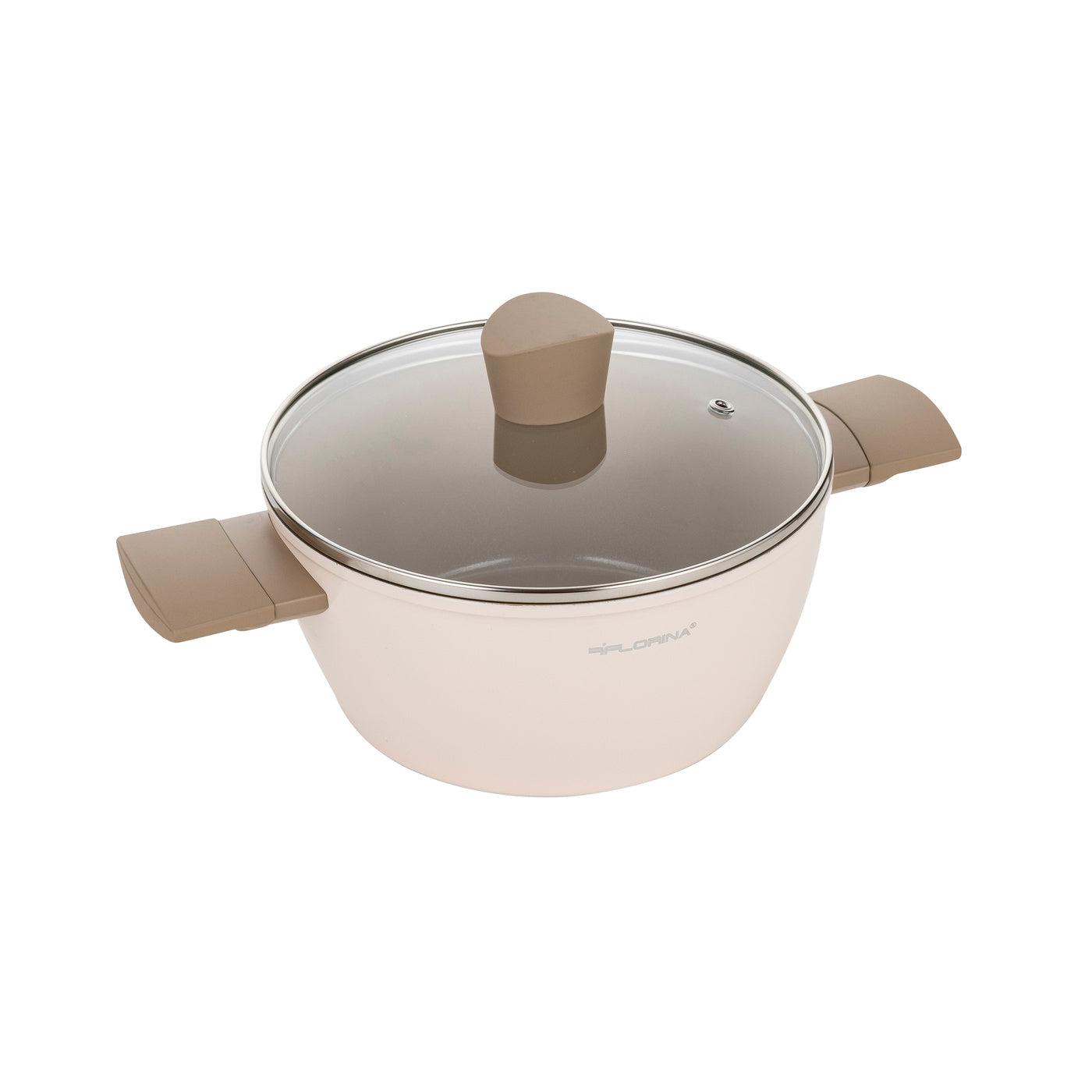 Garnek aluminiowy Florina Mokka 20 cm 2,1 l