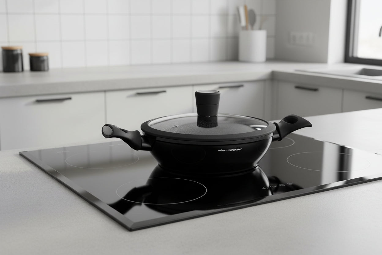 Garnek aluminiowy niski Florina Magnum 24 cm 2,5 l