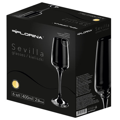 Келихи для шампанського Florina Sevilla 230 мл 6 шт
