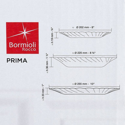 Komplet talerzy obiadowych Bormioli Rocco Prima dla 6 osób