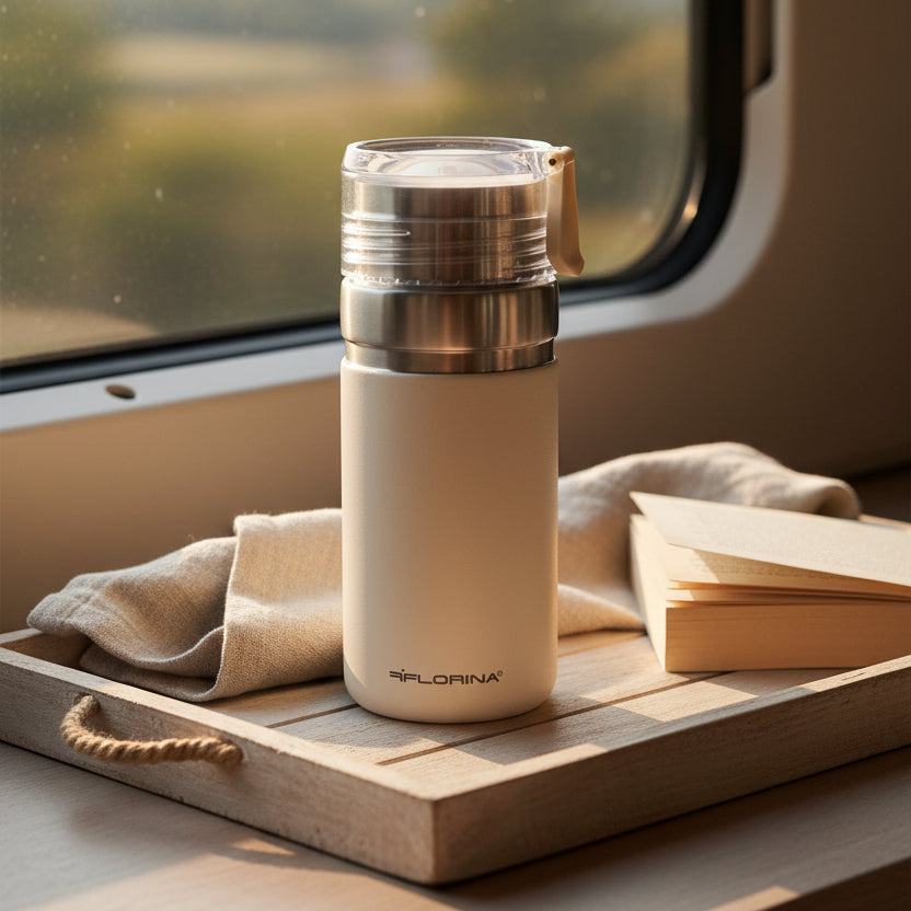 Термокружка Florina Lungo Beige 500 мл