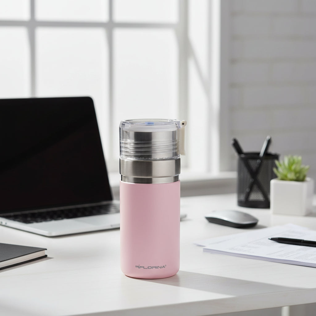Kubek termiczny Florina Lungo Pink 500 ml