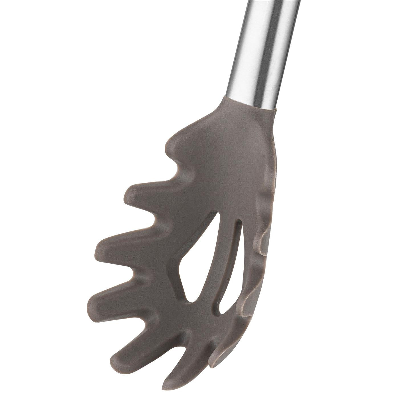 Zestaw 4 elementowy komplet akcesoriów kuchennych Florina Lava by Mateusz Gessler szary| stal nierdzewna|silikon